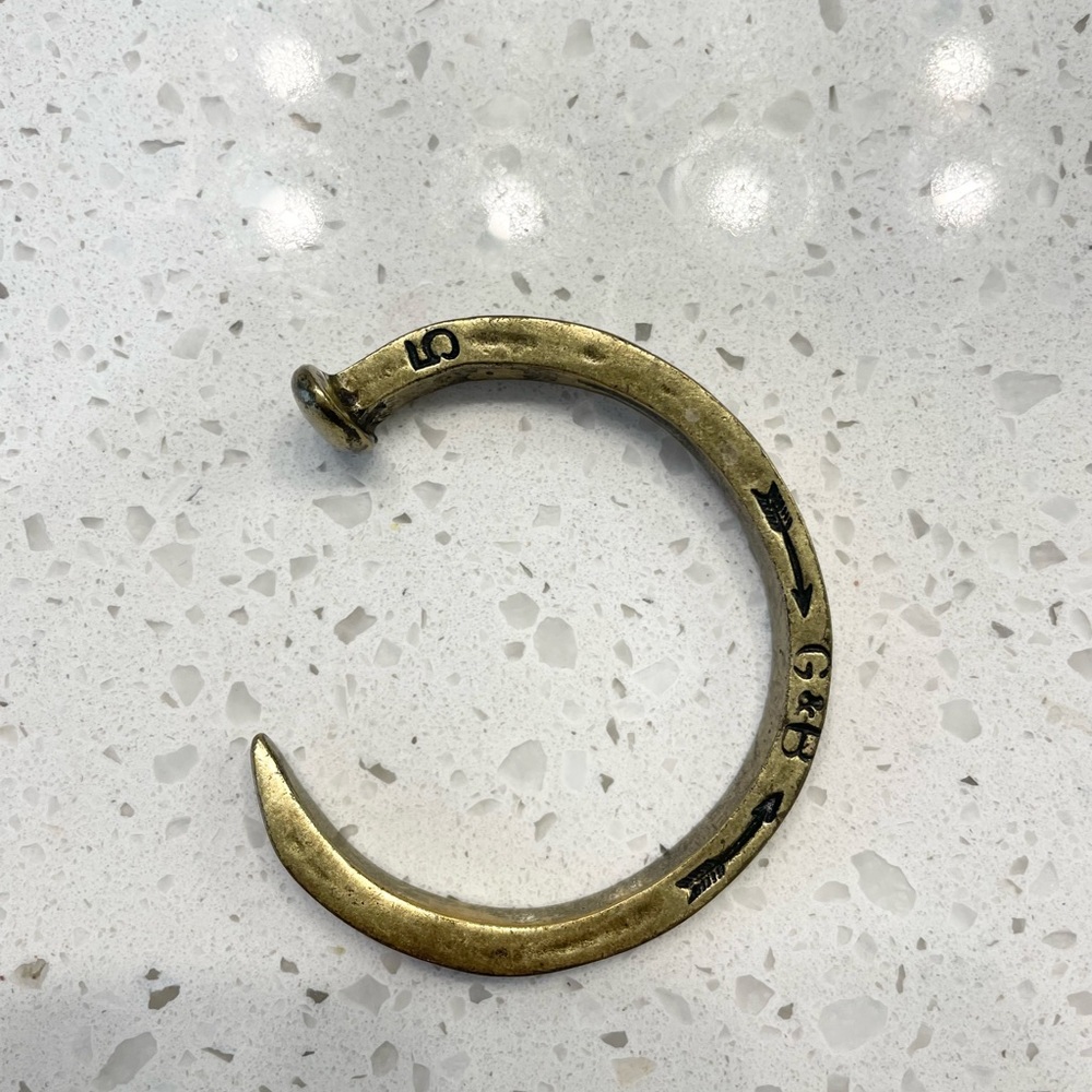 Giles & Brothers Original Railroad Spike Cuff